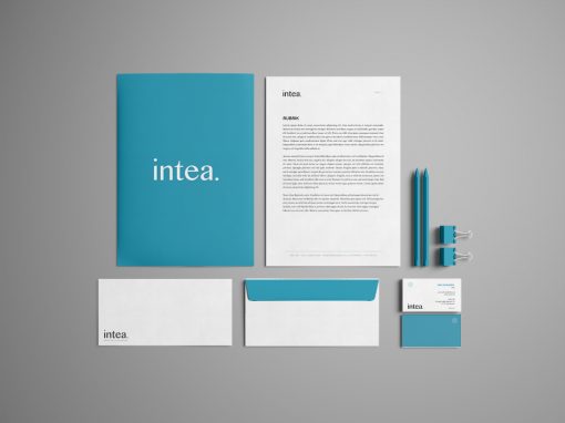 Intea – Logotyp & Grafisk identitet